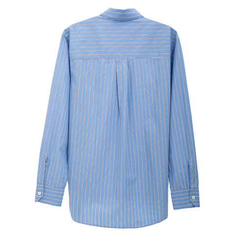 Sunflower Ace Shirt Light Blue Degli Uberti